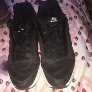 Black and white nikes